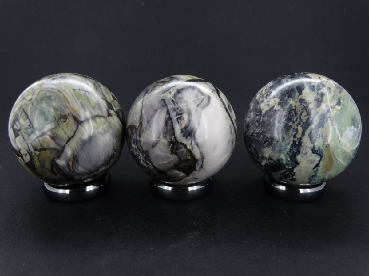 Skye Marble Carved Sphere