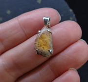Mexican Opal Sterling Silver Pendant