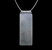 'Totem' Cubic Pyrite Sterling Silver Pendant