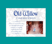 Old Willow 'Diamond' Sterling Silver Stud Earrings (8mm)