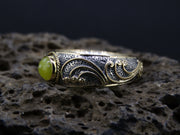AAA Iona Marble and 14ct Scottish Gold Ring