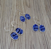 Old Willow 'Geometric' Sterling Silver Earrings