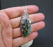 Skye Marble Celtic Cascade Sterling Silver Pendant