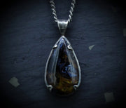 Pietersite Sterling Silver Pendant