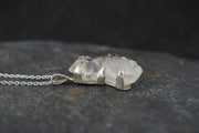 Herkimer Diamond Sterling Silver Pendant
