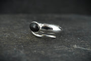 Edinburgh Castle Rock Sterling Silver Snake Ring