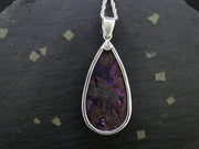 Sugilite Sterling Silver Pendant