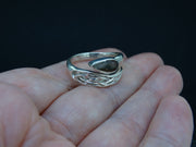 Perthshire Smoky Quartz Sterling Silver Wrap Ring