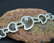 Ammonite Sterling Silver Bracelet