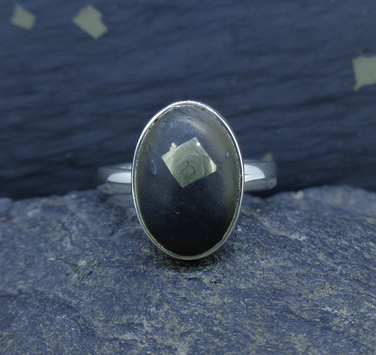 Easdale Gold Sterling Silver Ring