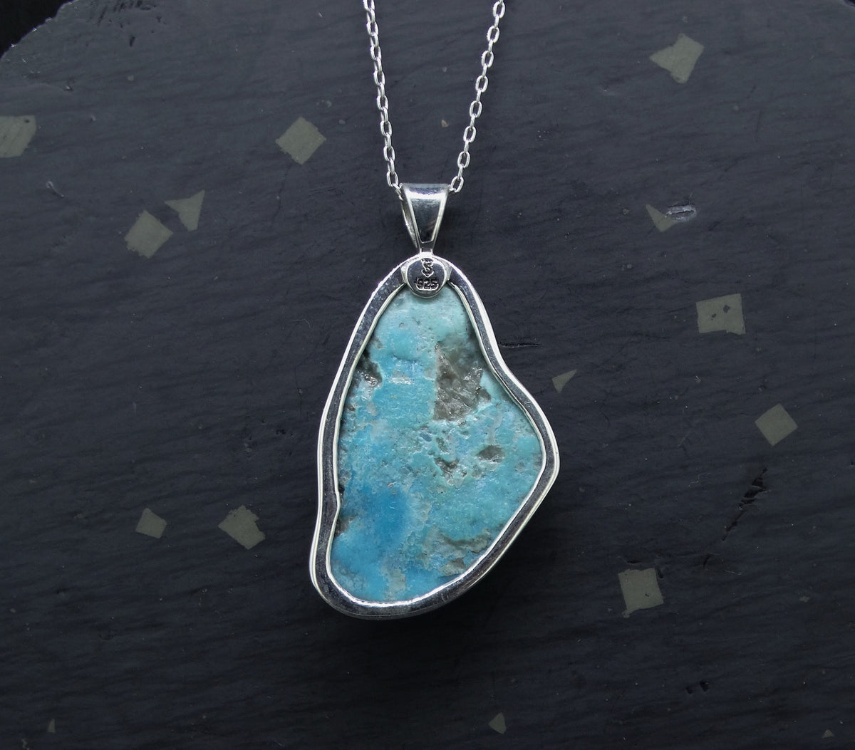Turquoise Sterling Silver Pendant