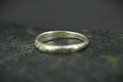 Scottish Sapphire & Scottish Gold Hand Carved Celtic Ring