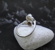 Lewisian and Iona Twin Celtic Knot Sterling Silver Ring