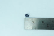 Oval Deep Blue Rare Scottish Sapphire Gemstone