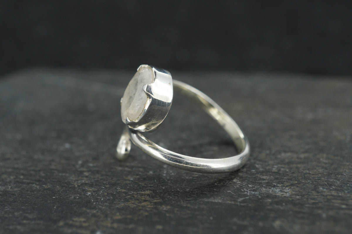 Kingdom 'Diamond' Sterling Silver Celtic Ring