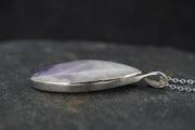 Cornish Amethyst Sterling Silver Pendant