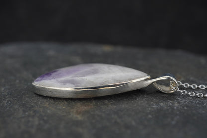 Cornish Amethyst Sterling Silver Pendant