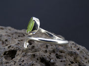 Peridot Sterling Silver Celtic Ring