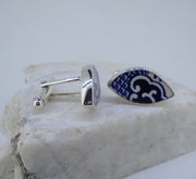 Old Willow Sterling Silver Cufflinks
