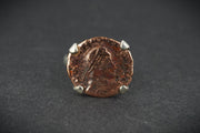 Ancient Roman Coin Sterling Silver Ring