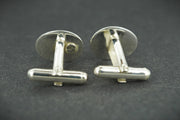 Trilobite Sterling Silver Cufflinks 10x7mm