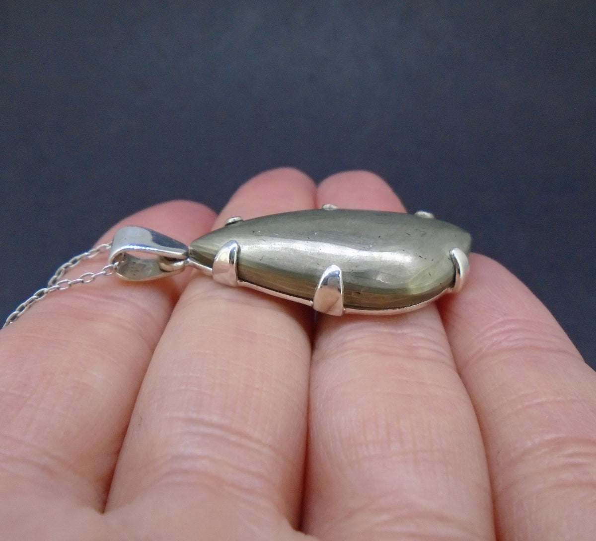 Scottish Pyrite Sterling Silver Pendant
