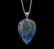 Labradorite Sterling Silver Pendant