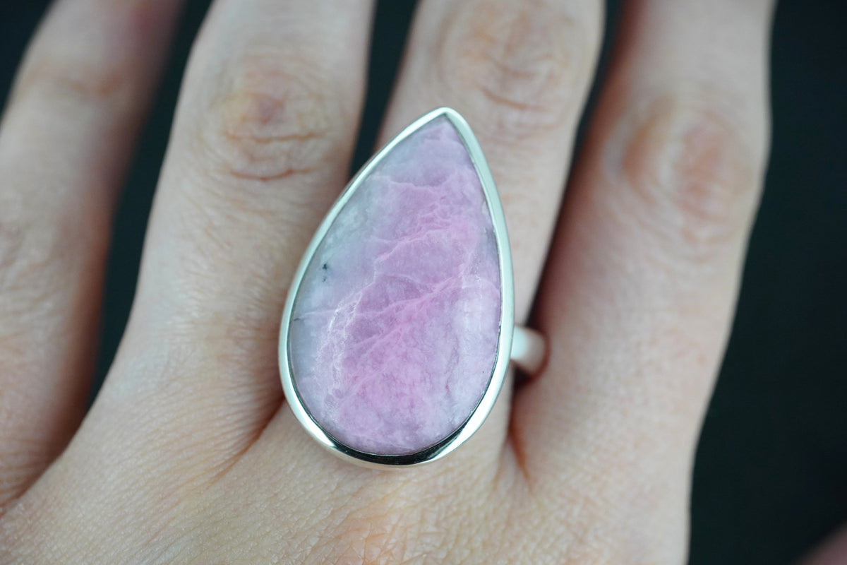 Petalite Sterling Silver Ring