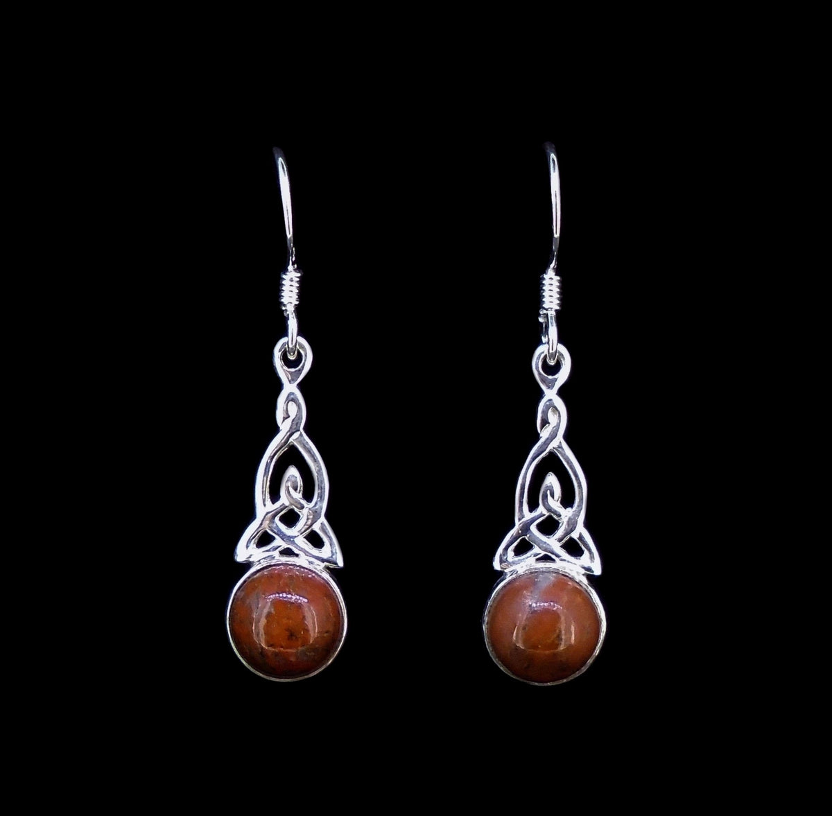 Lewisian Celtic Knot Sterling Silver Earrings