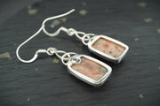 Scottish Isla Rose Oval Drop Cut Earrings