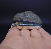 Labradorite Sterling Silver Pendant