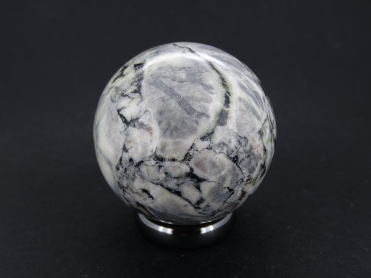 Skye Marble Carved Sphere