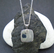Fordite Sterling Silver Pendant