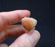 Scottish Agate Sterling Silver Ring