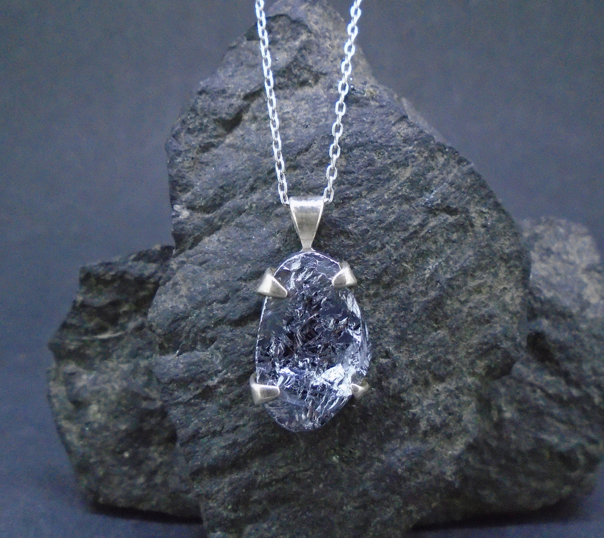 Silicon Sterling Silver Pendant
