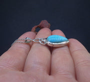 Amazonite Sterling Silver Celtic Pendant