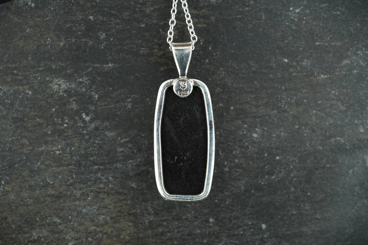 Edinburgh Castle Rock Sterling Silver Pendant