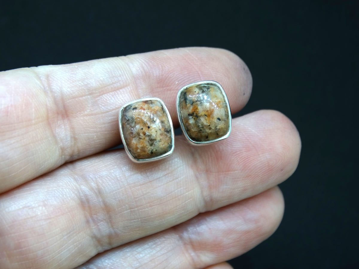 Edinburgh Royal Mile Cobblestone Sterling Silver Cufflinks