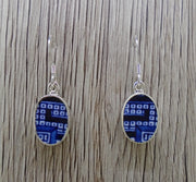 Old Willow 'Geometric' Sterling Silver Earrings