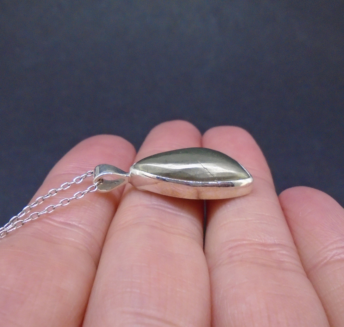 Scottish Pyrite Sterling Silver Pendant