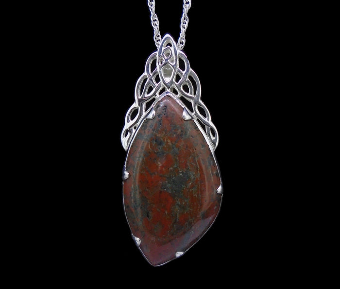 Lewisian Celtic Waterfall Sterling Silver Pendant