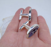 Old Willow Sterling Silver Cufflinks