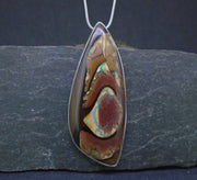 Yowah Natural Opal Sterling Silver Pendant