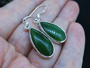 Canadian Jade Sterling Silver Earrings