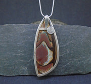 Yowah Natural Opal Sterling Silver Pendant