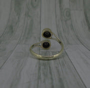 Pearl Duo Sterling Silver Wrap Ring
