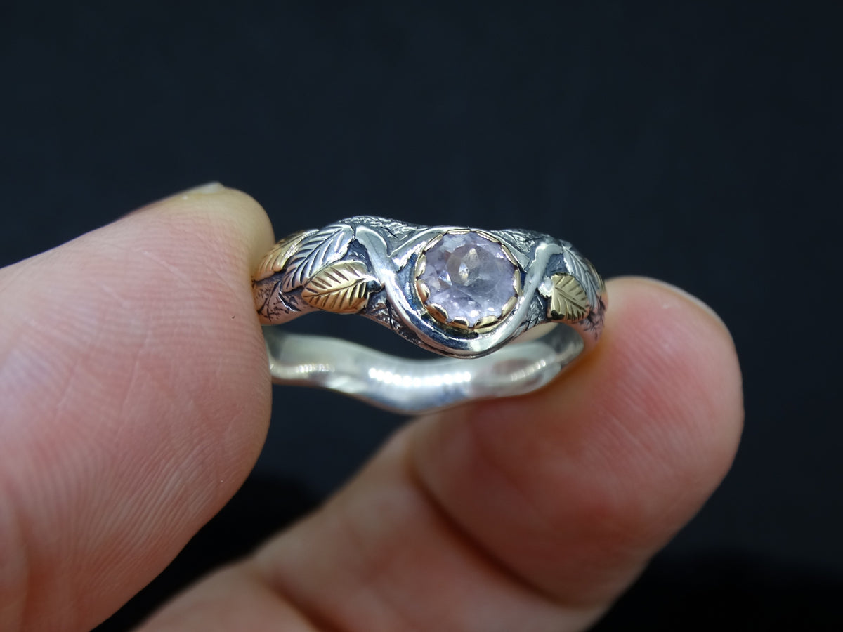 Orrock 'Diamond' Scottish Gold and Sterling Silver Ring