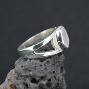 Scottish Chalcedony Sterling Silver Ring