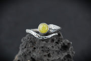 Skye Marble Sterling Silver Serpent Ring