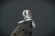 Arthur's Seat Jasper Sterling Silver Spiral Ring